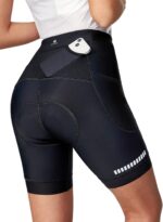 Heathyoga Womens 4D Padded Bike Shorts with Pockets Padding Cycling Shorts Women Bicycle Shorts Biker Biking Shorts - Image 2