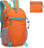 Hiking Daypack Packable, Camping Backpack Water Resistant Lightweight Polyester for Men Women Travel Outdoor - Image 2