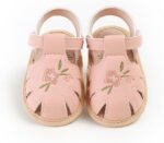 Infant Baby Boys Girls Sandals Summer Baby Wedding Dress Flat Shoes Newborn Crib Shoes First Walkers Prewalkers Shoes - Image 2