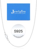Jewlpire 1mm 1.2mm Cable Chains 925 Sterling Silver Chain Necklace for Women, 14k Gold Plated Chain for Women Sturdy Womens Chains Necklace, 14 16 18 20 22 24 Inch - Image 2