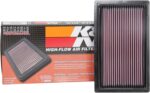 K&N Engine Air Filter: Increase Power & Acceleration, Washable, Replacement Car Air Filter: Compatible 2002-2018 Suzuki/Fiat/Subaru (S-Cross, Vitara, SX4, Sedici, Baja, Impreza WRX, Outback), 33-2075 - Image 2