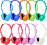 Kids Headphones Bulk 10 Pack for Classroom School Students,Wholesale Class Set Headphones for Children Teens Boys Girl Multi Color (B) - Image 2