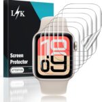 LϟK 6 Pack TPU Screen Protector for Apple Watch 40mm SE 3 /SE Series 6/5/4 - Anti Scratch No Bubbles [Touch Sensitive] Upgrade Flexible HD Film for iWatch 40mm 2025 - Image 2