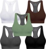 MIRITY Women Racerback Sports Bras - High Impact Workout Gym Activewear Bra - Image 2
