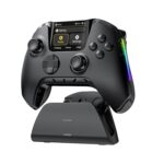 ManbaOne Interactive Screen Wireless Gaming Controller for PC/Switch/Switch 2/iOS/Android,Hall Effect Stick & Trigger,RGB Lighting,Remappable Buttons,1800mAh with Charging Dock (Black) - Image 2