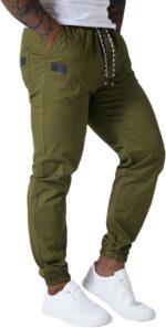 Mens Casual Cargo Pants Outdoor Hiking Jogging Pants Men Joggers Sweatpants Cotton Track Workout Pants - Image 2