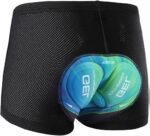 Men's Cycling Underwear Shorts 5D Padded Gel Mountain Bike Bicycle MTB Liner with Breathable, Quick Drying Shockproof - Image 2