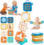 Montessori Toys for Baby 6-12 Months: Sensory Activity Cube with Fine Motor Skills - Travel Busy Board Busy Cube Gifts for 1 Year Old Boy Girl - Image 2