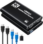 Newhope HDMI Capture Card for Streaming, Full HD 1080P 60FPS Capture USB 3.0 Game Audio Video Capture Card,for Streaming Camera/Xbox/PS4/PS5/Switch/PC - Image 2