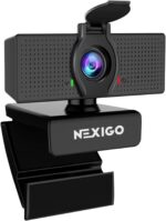 NexiGo N60 1080P Webcam with Microphone, Adjustable FOV, Zoom, Software Control & Privacy Cover, USB HD Computer Web Camera, Plug and Play, for Zoom/Skype/Teams, Conferencing and Video Calling - Image 2