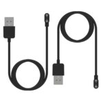Replacement Charger Cable Intended for PTHTECHUS Smart Watch Charger S7 S8 S9 S1 S2 S12, GT88 G3 KW18 Y3 KW88 GT68 1.6ft USB Portable Magnetic Charging Cord Cable (Black&Black) - Image 2