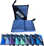 Reusable Quick Dry Beach Towels,Microfiber Travel Towel,Compressed Lightweight Bath Towel for Beach Hiking Gym Yoga Travel Sports Swimming Camping(Navy Blue, 24"*48") - Image 2