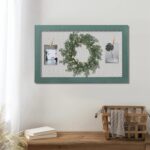 SOFE Hanging Jewelry Organizer-Photo Display Board or Jewelry Organizer Wall Grid Panels-Farmhouse Memo Board for Wall, Chicken Wire Frame Large Bulletin Board-Vision Board for Office Deco - Image 2