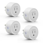 Smart Plug, WiFi Plugs Work with Alexa & Google Assistant, Smart Outlet with Timer & Group Controller, WiFi Outlet for Home, No Hub Required, ETL & FCC Certified, 2.4GHz WiFi, 16A, 4 Pack - Image 2