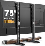 TAVR Universal Table Top TV Stand Mount, TV Legs for Most 20-75 Inch TVs, Replacement TV Feet with Great Load-Bearing Holds up to 110 lbs, TV Stands Base with Cable Management, Max VESA 800x600 mm - Image 2