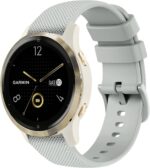 Tobfit 18mm Quick Released Watch Band Compatible with Venu 3S / Venu 2S / Forerunner 255S/255S Music/265S, Silicone Wrist Straps Women's Replacement Bands for Smartwatch - Image 2