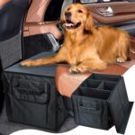 Upgraded Car Seat Extender for Dogs, Backseat Extender for Large Dog up to 180 LBS, Foldable Back Seat Extender for Trip with Detachable Lid - Image 2