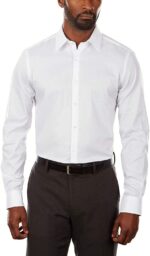 Van Heusen Men's Dress Shirt Slim Fit Flex Collar Stretch Solid - Image 2