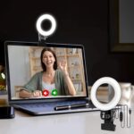 Video Conference Lighting Kit, Ring Light for Monitor Clip On,for Remote Working, Distance Learning,Zoom Call, Self Broadcasting and Live Streaming, Computer Laptop Video Conferencing - Image 2