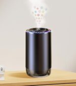 Waterless Essential Oil Diffuser, Rechargeable Nebulizing Scent Air Machine, Cordless & Portable, Ultra-Quiet, Auto On/Off, 3 Mist Levels for Home, Car, Office – Black, Forest Fragrance - Image 2