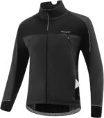 baleaf Men's Winter Jacket Windproof Softshell Thermal Warm Pockets Cycling Running Mountain Biking Cold Weather Gear - Image 2