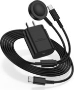 for Samsung Watch Charger Fast Charging,2 in 1 Galaxy Watch Phone Charger 6ft with 25W USBC Charger Compatible with Galaxy Watch 8/7/Ultra/6/6 Classic/5/5Pro/4/4 Classic/3/Active2/1/S24/S23/S22/21/20 - Image 2