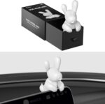 for Tesla Model Y 2026 Dog Mode Mini Screen Decoration Ornament Funny Decors Compatible with 2017-2026 Tesla Model 3 and New Model Y Juniper Interior Accessories (Gift Box) - Image 2