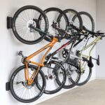 monTEK Swivel Bike Wall Mount, Bike Hangers for Garage, Space-Saving Vertical Bike Rack, Sturdy Bike Storage Rack Holds Up to 66lbs, Easy to Install, 4 Pack - Image 2