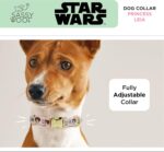 Sassy Woof Dog Collar Star Wars™ Princess Leia - L, Adjustable, Durable, Comfortable and Stylish Pet Accessories for Large Dogs - Officially Licensed - Image 4
