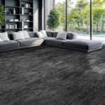 Washable Rug 10x14 Area Rugs for Living Room - Stain Resistant Non-Slip Backing Boho Rug for Bedroom,Durable & Ultra-Thin Vintage Large Area Rug(10x14,Black) - Image 5