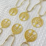 Tree of Life Shower Curtain Hooks Set of 12, Rust Proof Shower Curtain Rings for Bathroom, Metal Decorative Shower Curtain Hangers Bathroom Accessories - Image 5