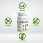 Bromelain Supplement 2,000mg Per Serving, 240 Capsules – Natural Proteolytic Enzymes from Fresh Pineapple – Supports Nutrient Digestion - Image 4