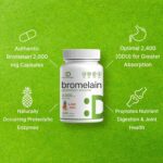 Bromelain Supplement 2,000mg Per Serving, 240 Capsules – Natural Proteolytic Enzymes from Fresh Pineapple – Supports Nutrient Digestion - Image 5