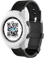 for TicWatch Pro Silicone Protective Case Cover, Smartwatch Protective Case Cover for TicWatch Pro Smartwatch, Soft and Durable (Silicone White) - Image 5