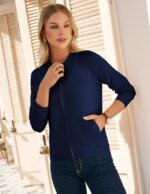 GRACE KARIN Womens Long Sleeve Zip Up Cardigan Sweaters Lightweight Fall Fashion Sweater Jacket Knitted Fall Clothes - Image 5