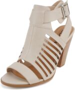 Soda Yummy ~ Gladiator Cutout Stacked Heel Sandal Shoes with Adjustable Ankle Buckle - Image 3