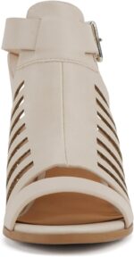 Soda Yummy ~ Gladiator Cutout Stacked Heel Sandal Shoes with Adjustable Ankle Buckle - Image 4