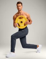 Pudolla 32"/34"/36"/38" Inseam Men's Tall Sweatpants with Zipper Pockets Lightweight Joggers for Athletic Workout Casual - Image 7