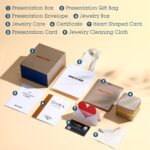 Heart Pendant Necklace Gifts for Wife, Engraved 'I LOVE YOU' Gift for Wife, 1-3 Carat Moissanite Necklace, Anniversary Eternity Jewelry Present for Wife, Birthday Gifts for Women - Image 8