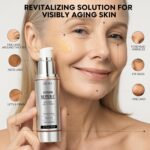 Vitamin C Serum for Face, Anti Aging 20% Super C Retinol Serum With Hyaluronic Acid, Vitamin E, Collagen Peptides, Wrinkle Serume for Dark Spot, tighten, firming, lift, Brightening-1.7 Fl Oz - Image 5