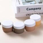 Travel Containers for Toiletries, Silicone Cream Jars BPA-Free, TSA Approved 3oz Travel Size Containers, Leak-proof Silicone Jars with Lid for Cosmetic Face Hand Body Cream (4 Pack) - Image 5