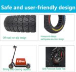 10X2.125 Inch Solid Tires for Electric Scooter,50/75-6.1 Replacement Wheel, 10X2.125 Rubber Tyre for Gotrax G4& Turboant X7 Pro& Segway Ninebot F25/F30/F40/F65& Hiboy S2 Pro/ S2 MAX-3 color-(2PCS) - Image 5