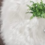 Latepis White Sheepskin Rug 2x3 Faux Fur Sheepskin Rug for Living Room Fluffy Washable Rugs for Bedroom Luxury Room Decor Furry Rugs Rectangle - Image 7