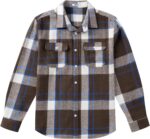 COOFANDY Mens Flannel Shirts Long Sleeve Plaid Shirt Jacket Button Down Shirt with Pockets - Image 4