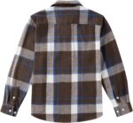 COOFANDY Mens Flannel Shirts Long Sleeve Plaid Shirt Jacket Button Down Shirt with Pockets - Image 5