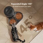 PETLIBRO Automatic Cat Feeder with Camera for Two Cats, 1080P HD Video with Night Vision, 5G WiFi Pet Feeder with 2-Way Audio for Cat & Dog, Low Food & Motion & Sound Alerts, Dual Tray, Black 5L - Image 4