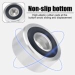 MiOYOOW Cutting Board Feet, 4PCS Non Slip Shock-Absorbing Furniture Legs with Bottom Rubber Pads & Screws for Home Office - Image 4