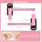 MANUEKLEAR Non-Slip Wrist Straps for Weightlifting Deadlifting, Gym Lifting Straps with D Rings for Cable Machine Workout, 10mm Neoprene Padded Weight lifting Wrist Wraps for Men Women - Image 3