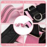 MANUEKLEAR Non-Slip Wrist Straps for Weightlifting Deadlifting, Gym Lifting Straps with D Rings for Cable Machine Workout, 10mm Neoprene Padded Weight lifting Wrist Wraps for Men Women - Image 7