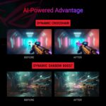 ASUS ROG Strix 27” 1080P USB-C Gaming Monitor (XG279CNS) - Full HD, IPS, 380Hz, 0.3ms, Extreme Low Motion Blur Sync, DisplayHDR™ 400, Tripod Socket, DisplayWidget Center, 3 yr Warranty - Image 6